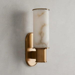 Harlin Wall Sconce in Alabaster-Vancei
