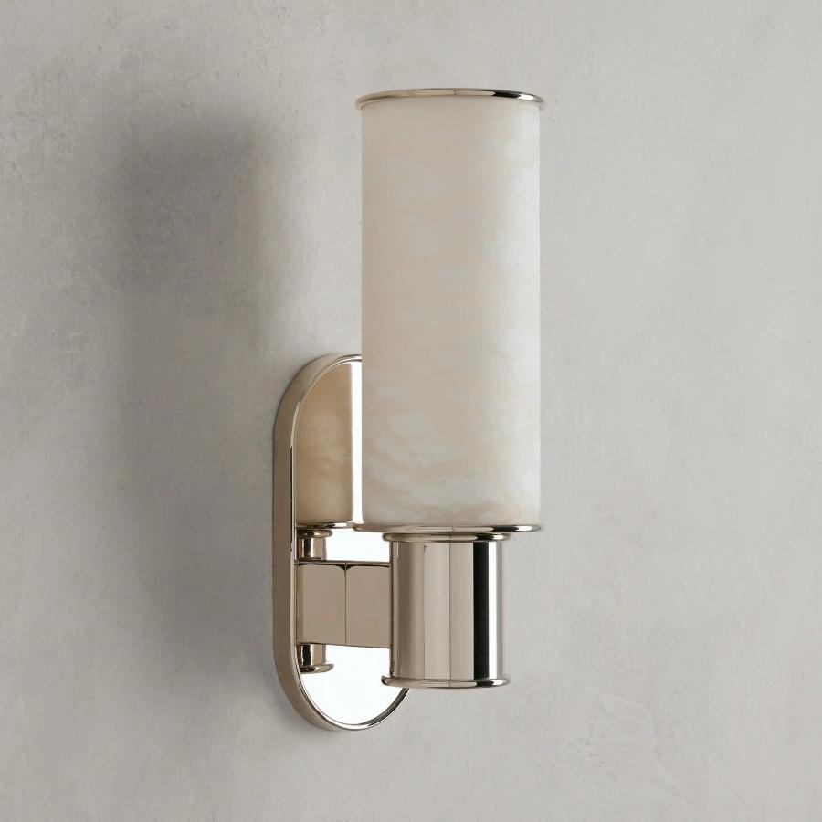Harlin Wall Sconce in Alabaster-Vancei