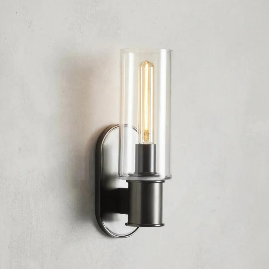 Harlin Wall Sconce in Clear-Vancei