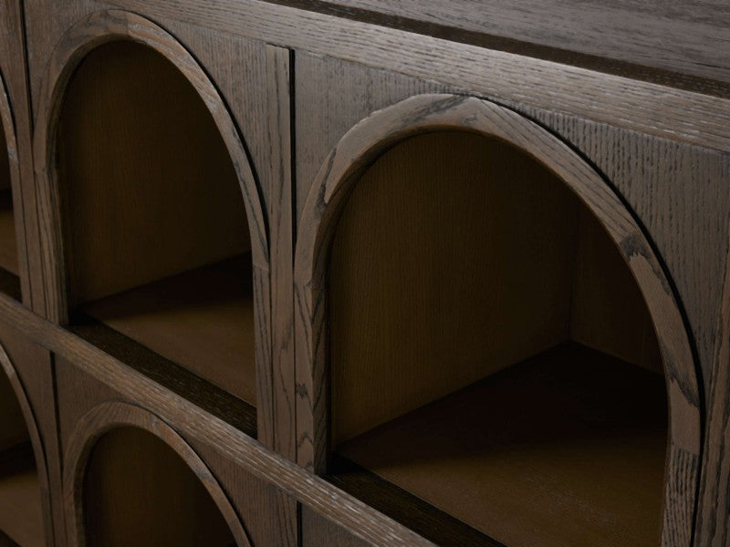 Hendi Arched Storage Cabinet 60"-Vancei