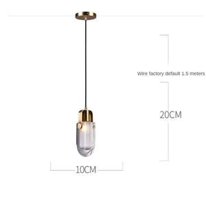 Riley Crystal Pendant Light