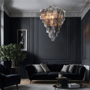 Altesa Square Glass Chandelier 46-Light