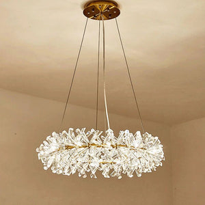 Isabel Ring Crystal Chandelier-Vancei