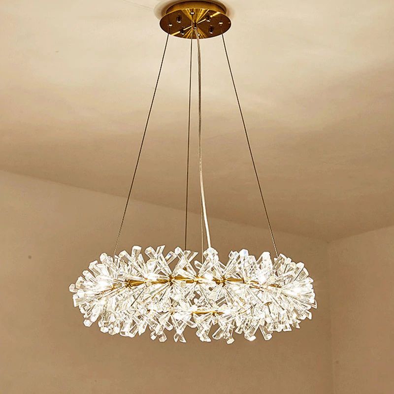 Isabel Ring Crystal Chandelier-Vancei