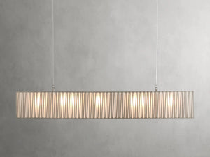 Junit Glass Rectangular Chandelier-Vancei