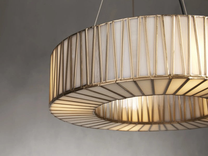 Junit Glass  Round Chandelier-Vancei