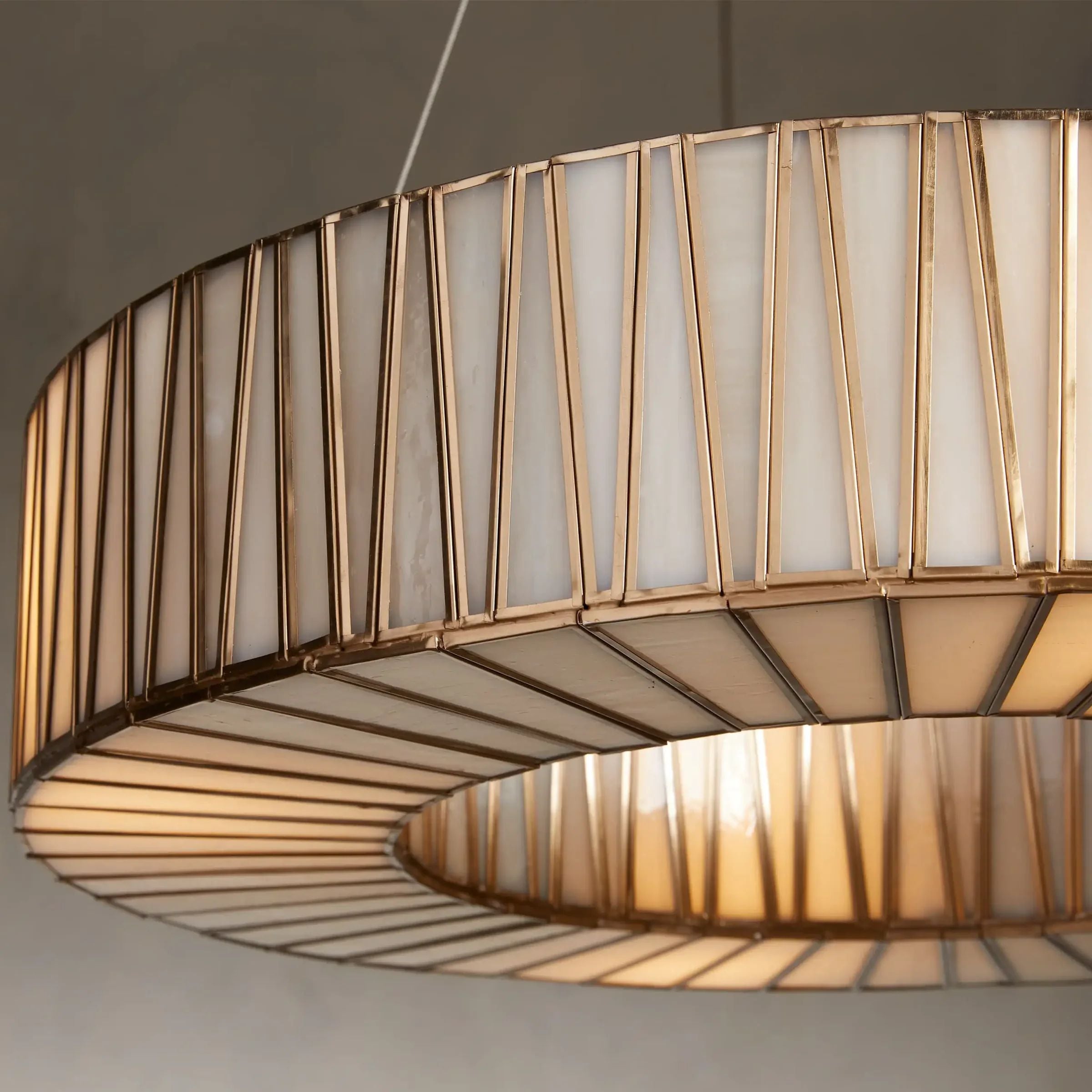 Junit Glass  Round Chandelier-Vancei