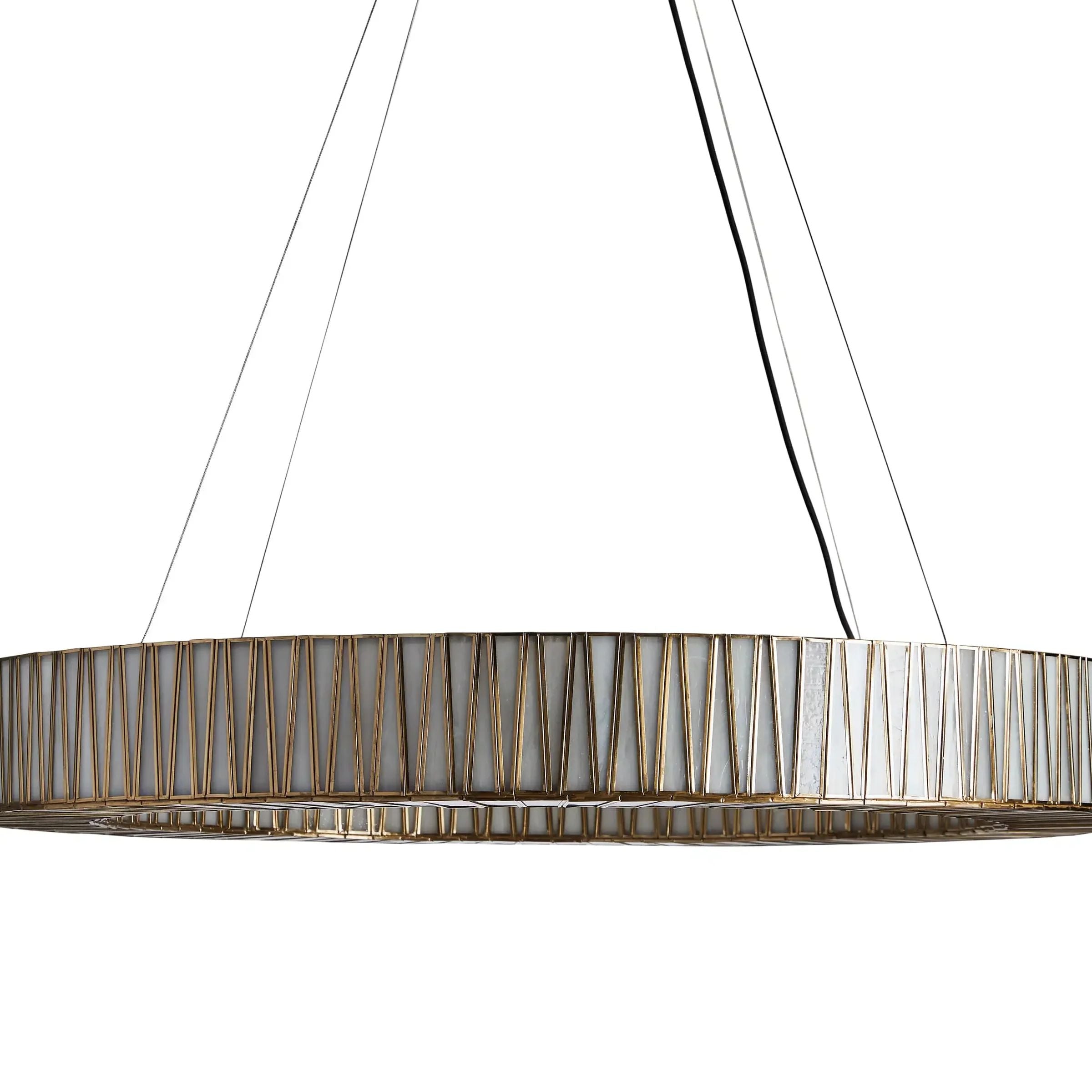 Junit Glass  Round Chandelier-Vancei