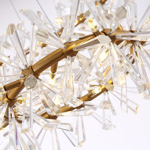 Kylia Ring Crystal Chandelier-Vancei