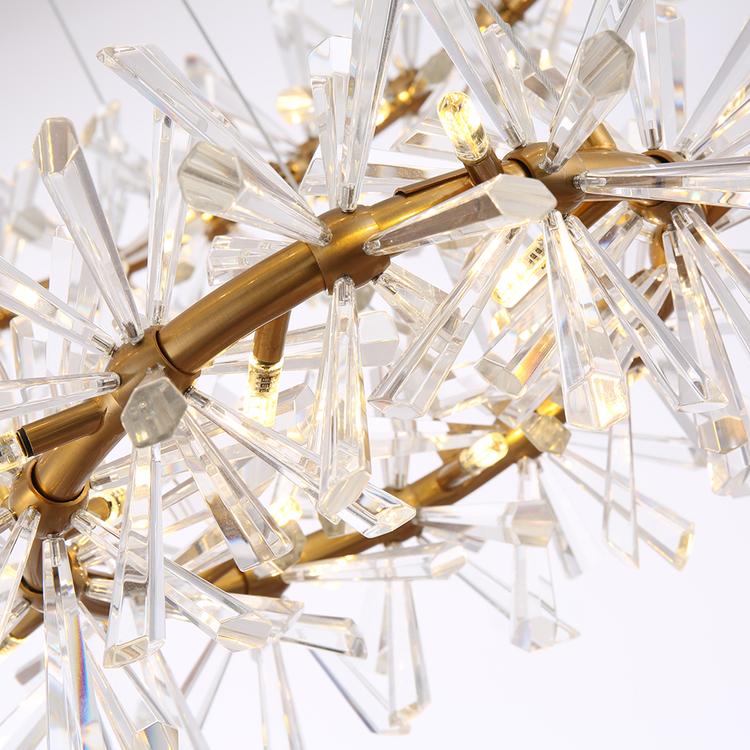 Kylia Ring Crystal Chandelier-Vancei