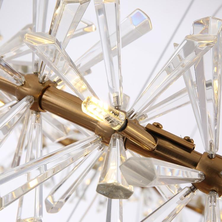 Kylia Ring Crystal Chandelier-Vancei