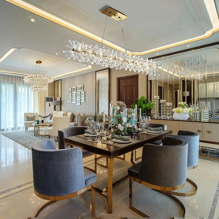 Kily Crystal  Linear Chandelier-Vancei