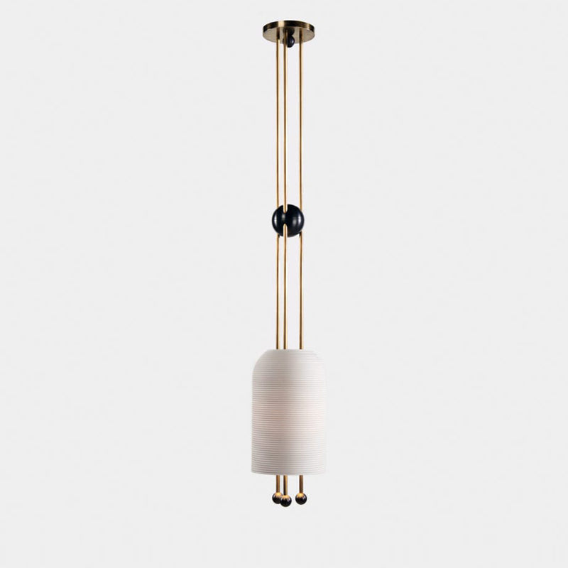 Lantern Glass Pendant Lamp