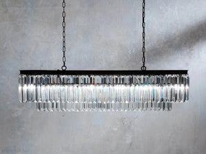 Leyland Tiered Rectangular Chandelier-Vancei