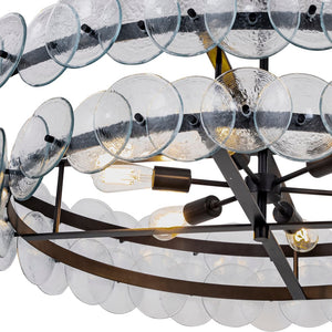 Loren Glass Chandelier
