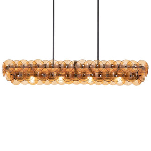 Loren Linear Glass Chandelier