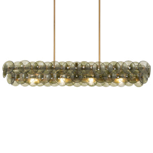 Loren Linear Glass Chandelier