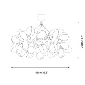 Magnolia Crown Chandelier