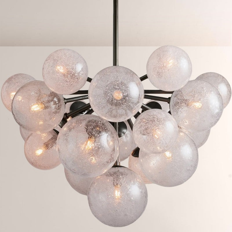 Mandoza Glass Chandelier-Vancei