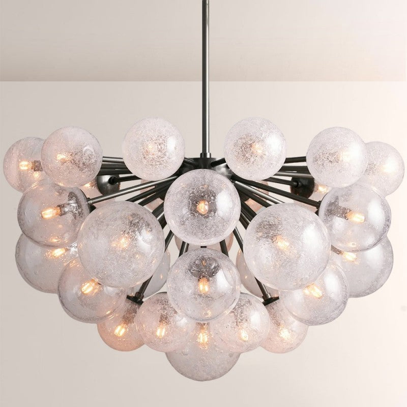 Mandoza Glass Chandelier-Vancei