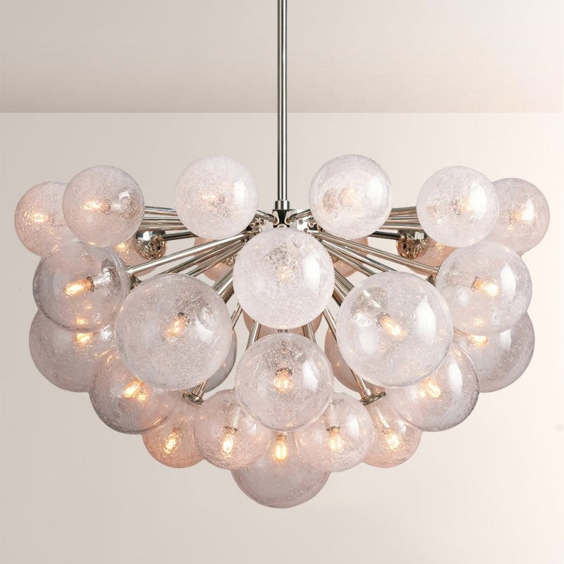 Mandoza Glass Chandelier-Vancei