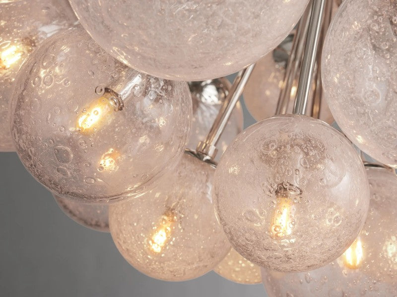 Mandoza Glass Chandelier-Vancei