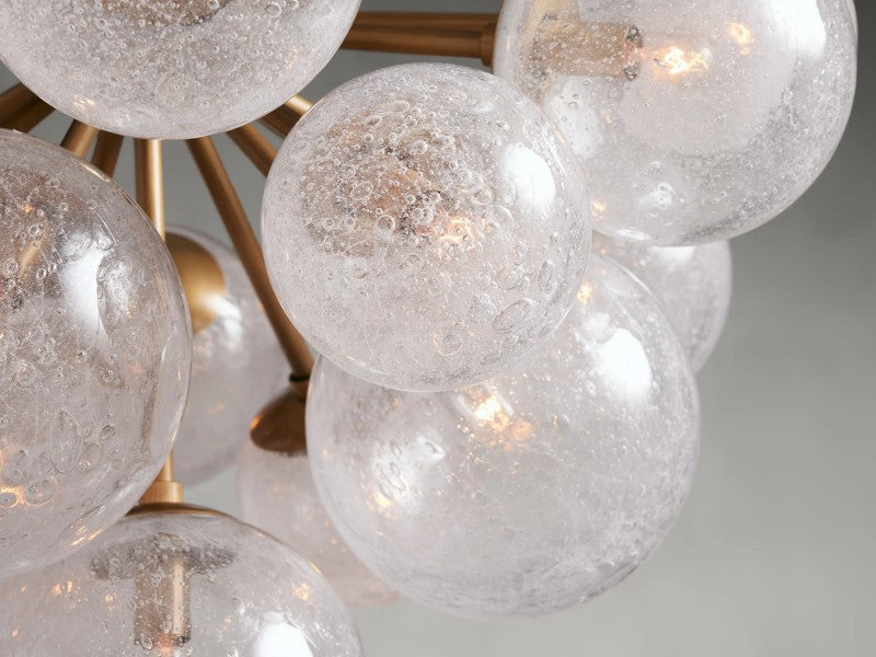 Mandoza Glass Chandelier-Vancei