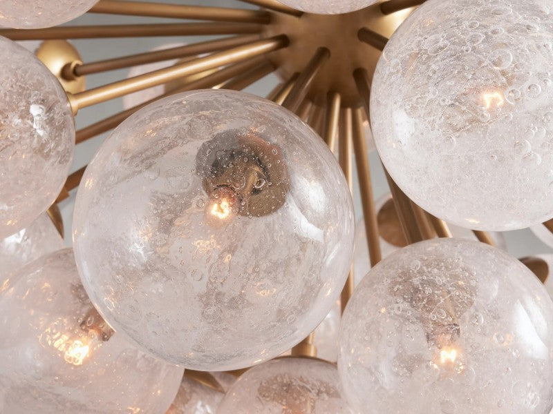 Mandoza Glass Chandelier-Vancei