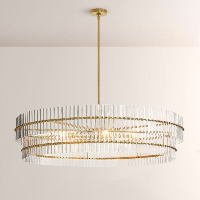 Marlly Glass  Round Chandelier-Vancei