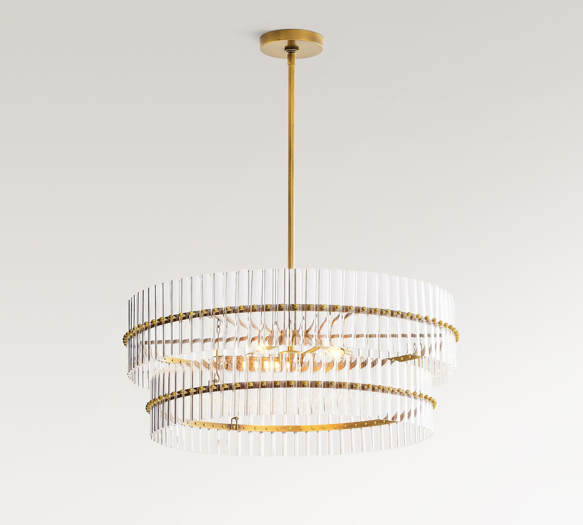 Marlly Glass  Round Chandelier-Vancei