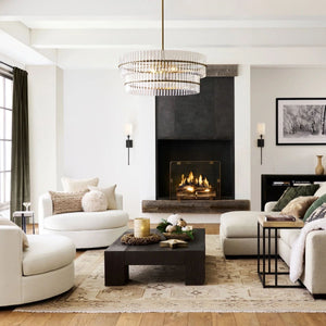Marlly Glass  Round Chandelier-Vancei