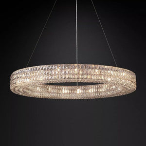 Medicis Crystal Round Chandelier-Vancei