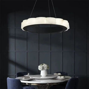 Alabaster Cloudy Chandelier-Vancei