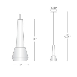 Microphone Lead Crystal Pendant Light-Vancei
