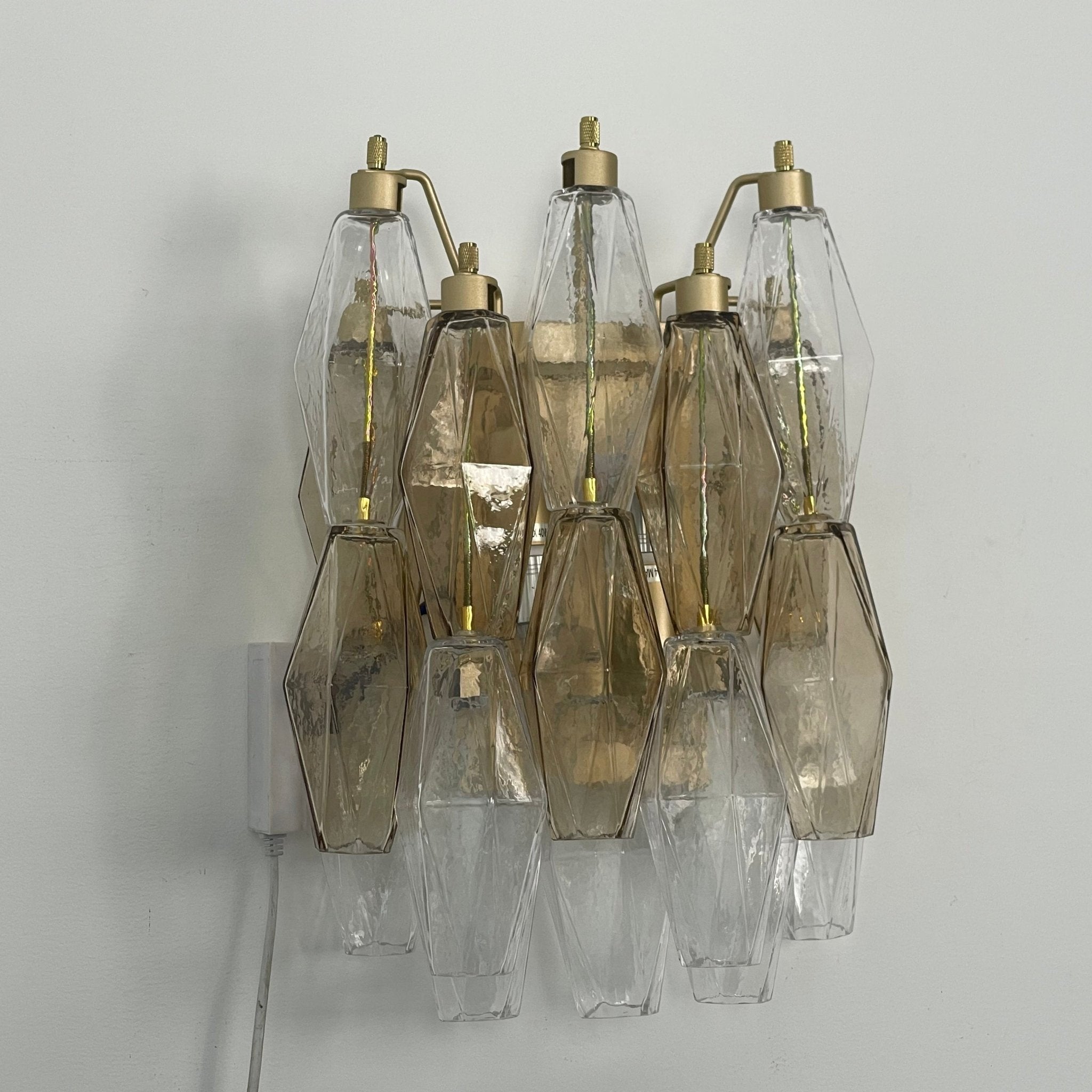 Murano Rhombus Glass Wall Lamp