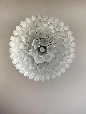 Murano Chandelier – 78 tubes – Alabaster white - Oasislives