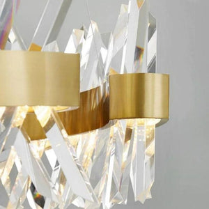 Monix Open Round Crystal Chandelier