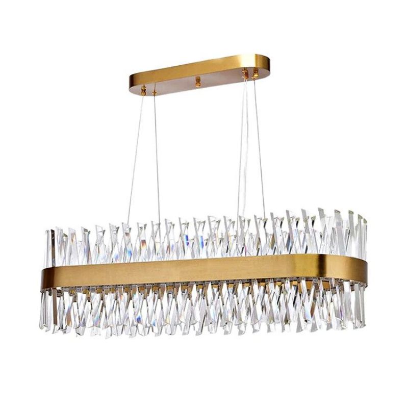 Monix Oval Crystal Chandelier-Vancei