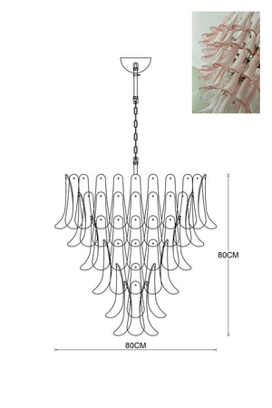 Murano Petals Chandelier