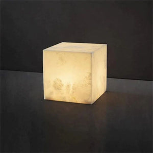 Alabaster Cubic Linear Chandelier-Vancei