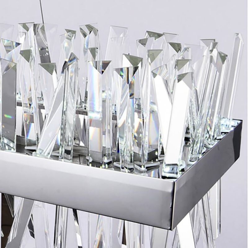 Monix Rectangular Crystal Chandelier-Vancei