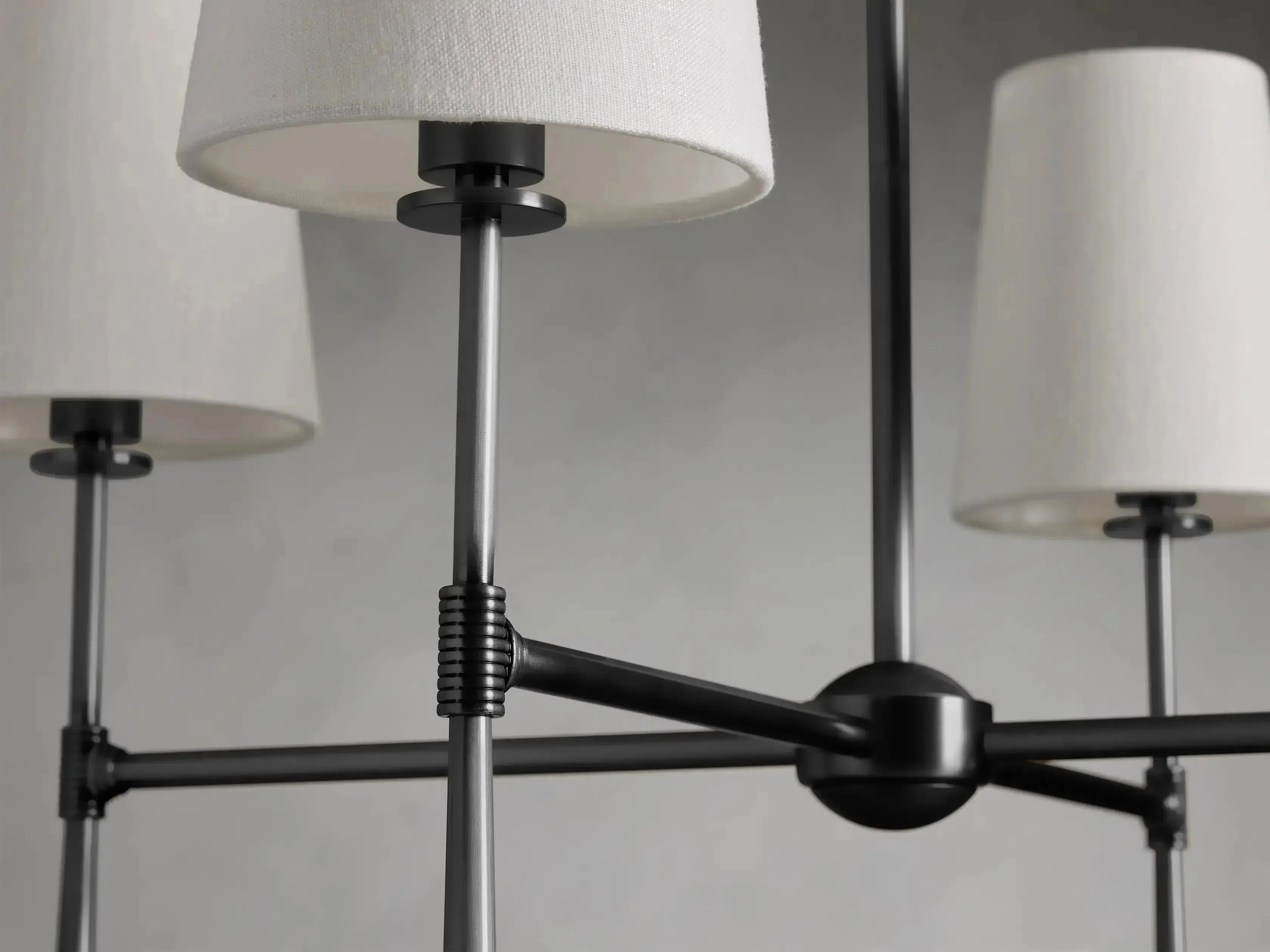 Rhodes Round Chandelier 4/6 Light For Living Room