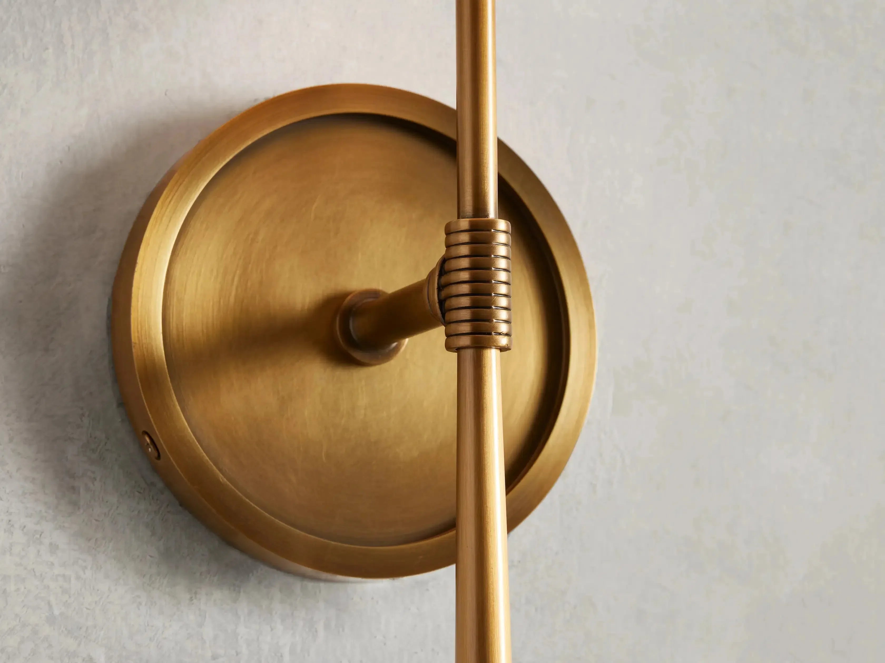 Rhodes Linen Wall Sconce For Bedroom-Vancei