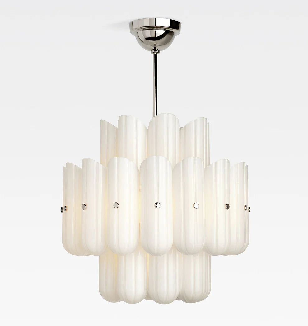 Lorna LED Double Tier Chandelier 25" 35" 46"