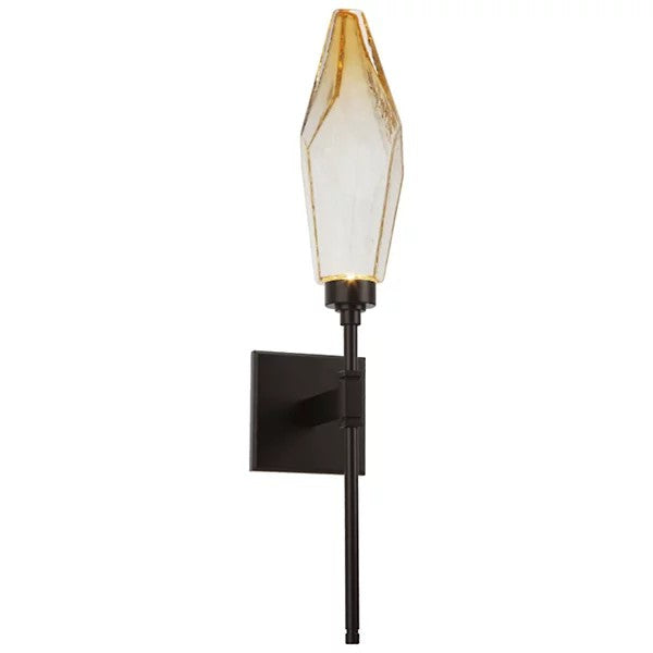 Rosy Crystal Wall Sconce-Vancei