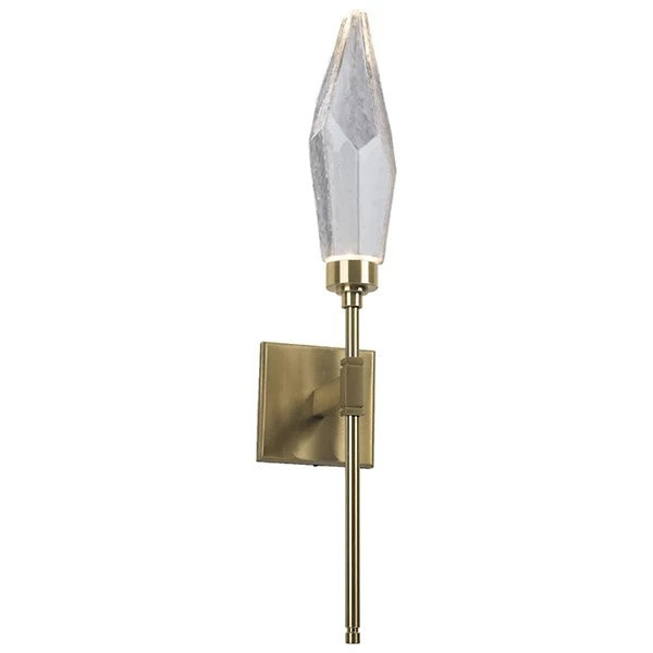Rosy Crystal Wall Sconce-Vancei