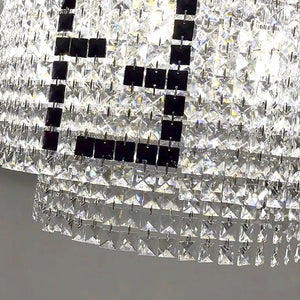 Fendi Round Crystal Chandelier-Vancei