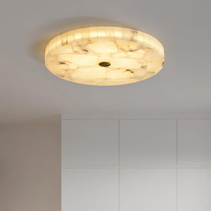 Round Alabaster Ceiling Lamp - Oasislives