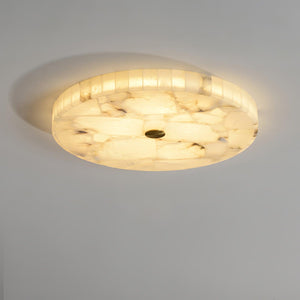 Round Alabaster Ceiling Lamp - Oasislives