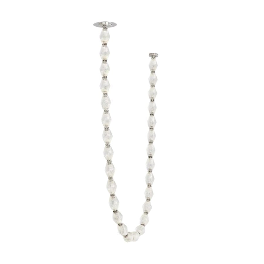 Collier Glass String Chandelier-Vancei
